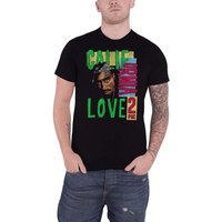 Tupac Shakur Men's California Love T-Shirt in Black | Size: 2XL