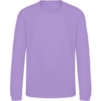 AWDis Just Hoods Sweatshirt in Lavender | Size: 1-2 Years