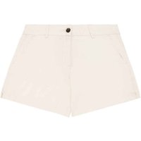 Native Spirit Women's Chino Shorts in Ivory | Size: 20