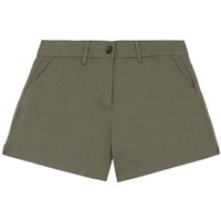 Native Spirit Women's Chino Shorts in Khaki | Size: 14