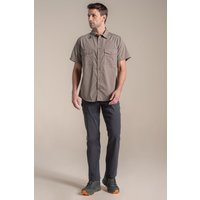Craghoppers Men's Kiwi II Short Sleeved Anti-Insect Shirt in Beige | Size: XL
