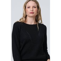Sparkly Fine Knit Slim Jumper
