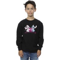 Boy's Lilo & Stitch Ohana Heart With Angel Sweatshirt in | Size: 7-8 Years