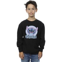 Boy's Lilo & Stitch Ohana Circle Sweatshirt in | Size: 7-8 Years