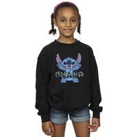 Girl's Lilo & Stitch Ohana Glitch Sweatshirt in | Size: 7-8 Years