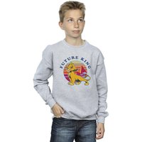 Disney Boy's The Lion King Future King Sweatshirt in Grey | Size: 3-4 Years