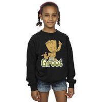 Guardians Of The Galaxy Girl's Groot Dancing Sweatshirt in | Size: 9 Years
