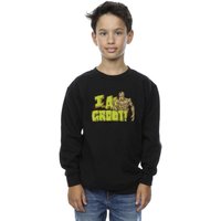 Boy's I Am Groot Sweatshirt in | Size: 9 Years