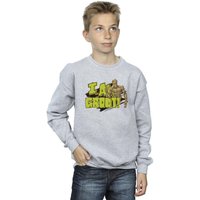 Guardians Of The Galaxy Boy's I Am Groot Sweatshirt in Grey | Size: 5-6 Years