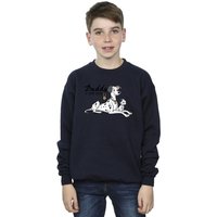Disney Boy's 101 Dalmatians Top Dog Sweatshirt in Navy | Size: 12-13 Years