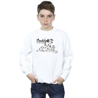 Disney Boy's 101 Dalmatians Top Dog Sweatshirt in White | Size: 7-8 Years