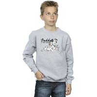 Disney Boy's 101 Dalmatians Top Dog Sweatshirt in Grey | Size: 9 Years