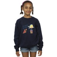 Disney Girl's The Little Mermaid Club Sweatshirt in Navy | Size: 12-13 Years