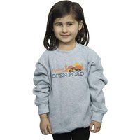 Disney Girl's Cars Explore The Open Road Sweatshirt in Grey | Size: 12-13 Years