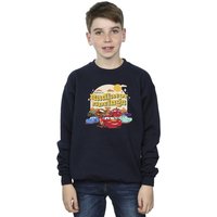 Disney Boy's Cars Radiator Springs Group Sweatshirt in Navy | Size: 5-6 Years
