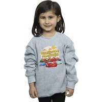 Disney Girl's Cars Radiator Springs Group Sweatshirt in Grey | Size: 3-4 Years