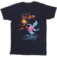Elemental Men's Grow & Flow Cotton T-Shirt in Navy | Size: 3XL
