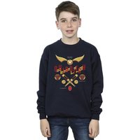 Harry Potter Boy's Quidditch Golden Snitch Sweatshirt in Navy | Size: 3-4 Years