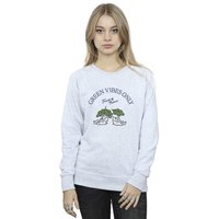 Disney Women's Chip ´n Dale Green Vibes Only Sweatshirt in Grey | Size: XL
