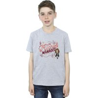 Harry Potter Boy's Mischief Managed Hermione T-Shirt in Grey | Size: 3-4 Years