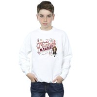 Harry Potter Boy's Mischief Managed Hermione Sweatshirt in White | Size: 5-6 Years