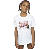 Harry Potter Girl's Mischief Managed Hermione Cotton T-Shirt in White | Size: 9 Years