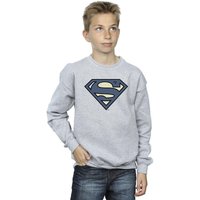 Superman Indigo Logo Sweatshirt Grey Years