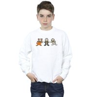 Disney Boy's Duck Tales Halloween Costumes Sweatshirt in White | Size: 7-8 Years