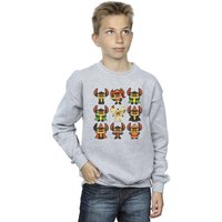 Disney Boy's Lilo & Stitch Halloween Costumes Sweatshirt in Grey | Size: 5-6 Years