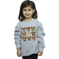 Disney Girl's Lilo & Stitch Halloween Costumes Sweatshirt in Grey | Size: 12-13 Years