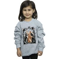 Disney Girl's Hocus Pocus Birds Sweatshirt in Grey | Size: 9 Years