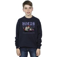 Disney Boy's Hocus Pocus Hallows Eve Sweatshirt in Navy | Size: 7-8 Years