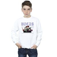 Disney Boy's Hocus Pocus Hallows Eve Sweatshirt in White | Size: 9 Years