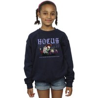 Disney Girl's Hocus Pocus Hallows Eve Sweatshirt in Navy | Size: 7-8 Years