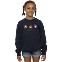 Disney Girl's Hocus Pocus Witchful Thinking Sweatshirt in Navy | Size: 7-8 Years