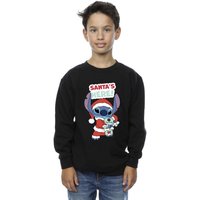 Boy's Lilo & Stitch Santa´s Here Sweatshirt in | Size: 5-6 Years