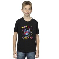 Boy's Lilo & Stitch Merry Rainbow T-Shirt in | Size: 7-8 Years