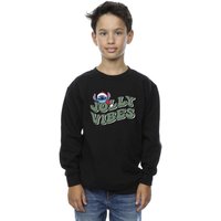 Boy's Lilo & Stitch Jolly Chilling Vibes Sweatshirt in | Size: 12-13 Years