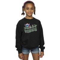 Girl's Lilo & Stitch Jolly Chilling Vibes Sweatshirt in | Size: 7-8 Years