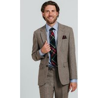 Herringbone Tweed Suit Jacket 46R