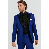 Bright Contrast Peak Lapel Tuxedo Jacket 40R