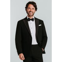 Slim Fit Satin Peak Lapel 2 Piece Tuxedo