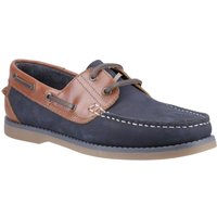 Hush Puppies Men's Wilson Boat Shoe in Navy | Size: 9