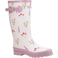 Cotswold Women's Wildflower Tall Wellingtons in Pink | Size: 7