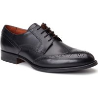 Base London Men's Bell Brogue Shoe in Black | Size: 11