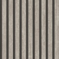 AS Creation Wood Slats Wallpaper in Grey