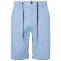 Asquith & Fox Men's Chino Everyday Shorts in Blue | Size: Small