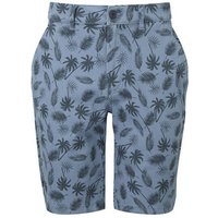Wombat Men's Palm Print Shorts in Blue | Size: Small