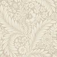 Belgravia Florence Leaf Wallpaper in Natural