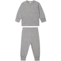 Babybugz Boy's Long Pyjama Set in Light Grey | Size: 12-18 m